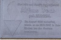 Erinnerung und Gedenken an Alfons Pech