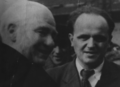 Wilhelm Pieck mit Erich Knorr