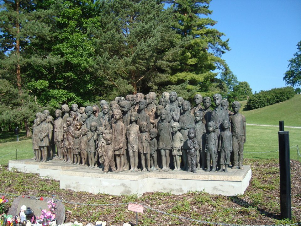 Kinderdenkmal in Lidice