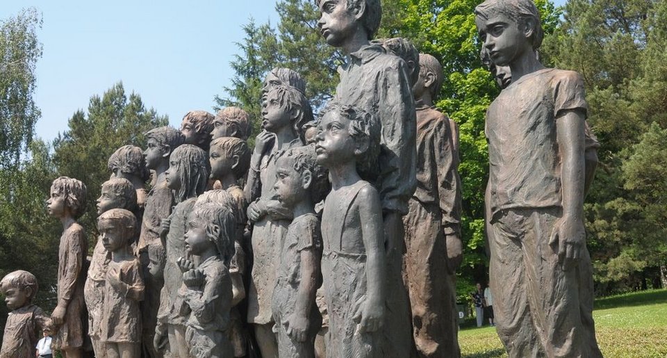 Kinderdenkmal in Lidice