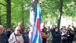 8. Mai 2015 - Ehrung der gefallenen Sowjetsoldaten auf dem Friedhof Richterweg
