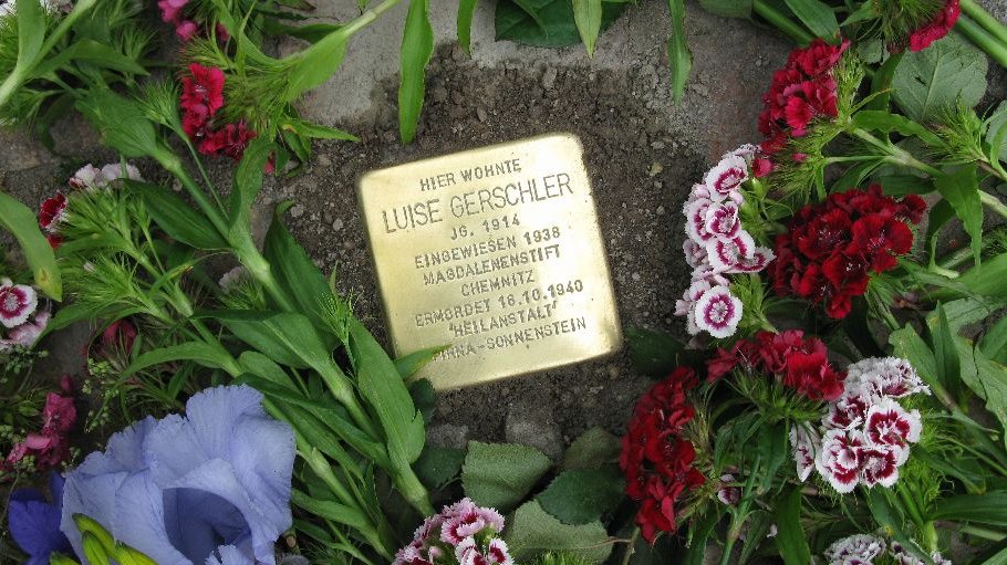 Stolpersteineverlegung am 12. Juni 2010 - Luise Gerschler