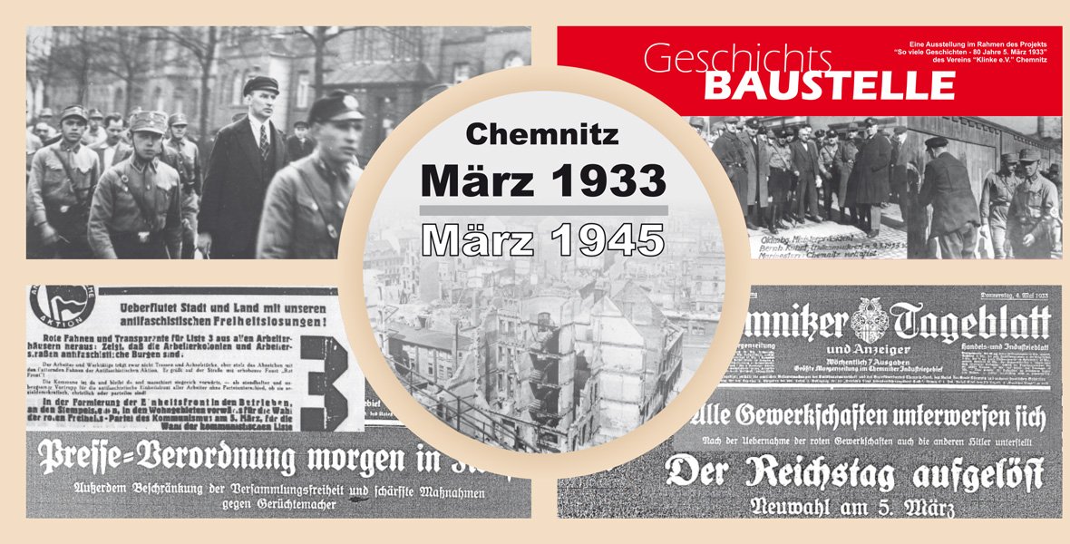 Geschichtsbaustelle Chemnitz 2013 - Flyer Geschichtsbaustelle Chemnitz 2013 - Flyer