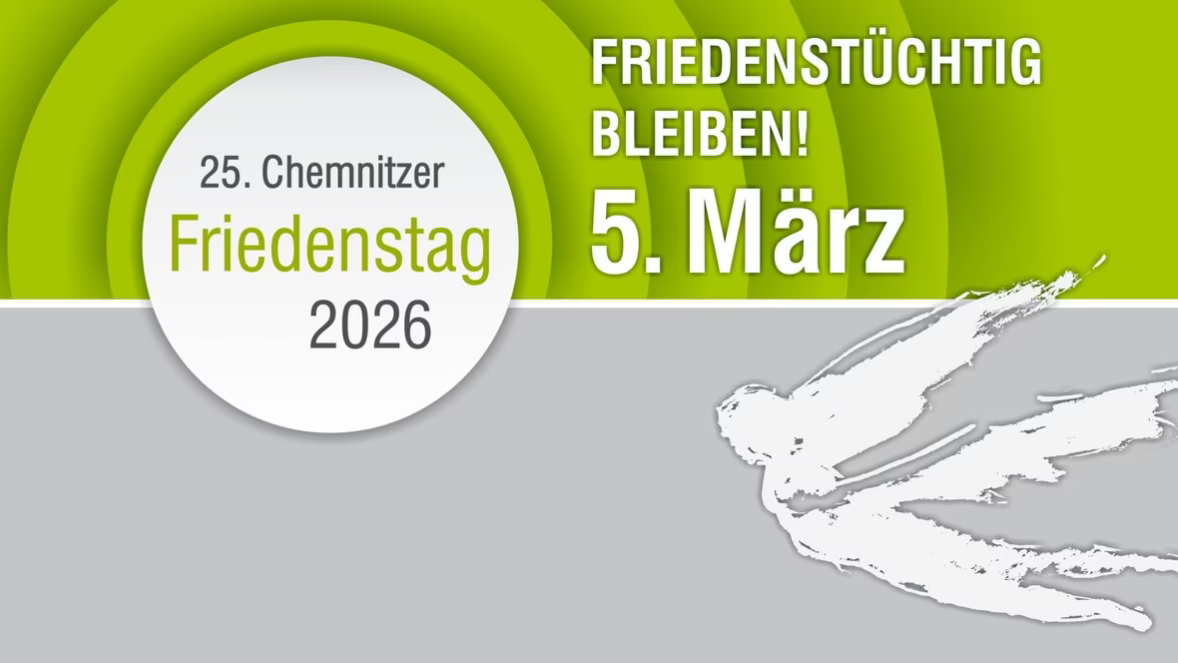 Chemnitzer Friedenstag am 5. März 2026 Chemnitzer Friedenstag am 5. März 2026