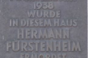 Hermann Fürstenheim - Gedenkplatte