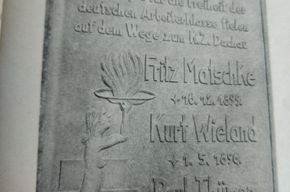 Gedenktafel Fritz Matschke Gedenktafel Fritz Matschke